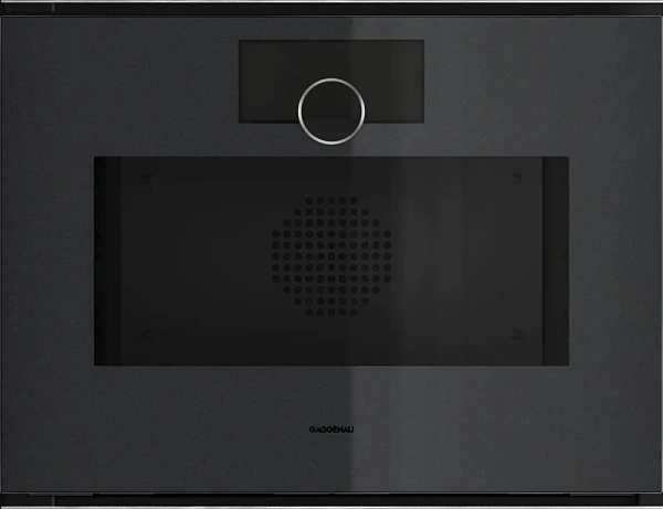 Gaggenau GS251100 — Комбинированный паровой духовой шкаф 60 x 45 см Петли двери слева, отделка Gaggenau Onyx